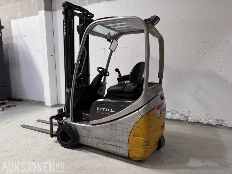 2007 Still Elektrisk Truck 1,5 Tonn - RX 20-15 - Material handling equipment: picture 3 2007 Still Elektrisk Truck 1,5 Tonn - RX 20-15 - Material handling equipment: picture 3