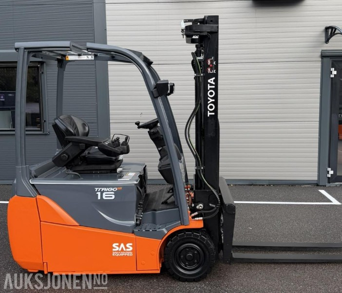 2010 Toyota 8FBET16 elektrisk gaffeltruck - Material handling equipment: picture 1 2010 Toyota 8FBET16 elektrisk gaffeltruck - Material handling equipment: picture 1
