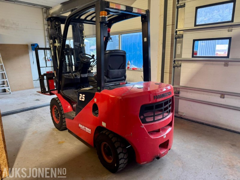 2013 Hangcha CPCD25-XW32F Gaffeltruck - Timer: 174 - Material handling equipment: picture 4 2013 Hangcha CPCD25-XW32F Gaffeltruck - Timer: 174 - Material handling equipment: picture 4