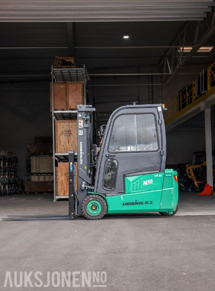 2024 Lonking 1,8 tonn El truck demomaskin! - 4,5m full friløftmast og spreder med sideskift. - Material handling equipment: picture 5 2024 Lonking 1,8 tonn El truck demomaskin! - 4,5m full friløftmast og spreder med sideskift. - Material handling equipment: picture 5