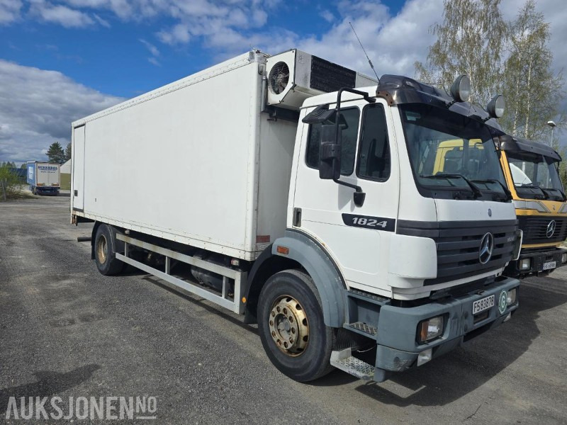 Mercedes-Benz 1824L Skapbil med kjøleaggregat - Box truck: picture 1 Mercedes-Benz 1824L Skapbil med kjøleaggregat - Box truck: picture 1
