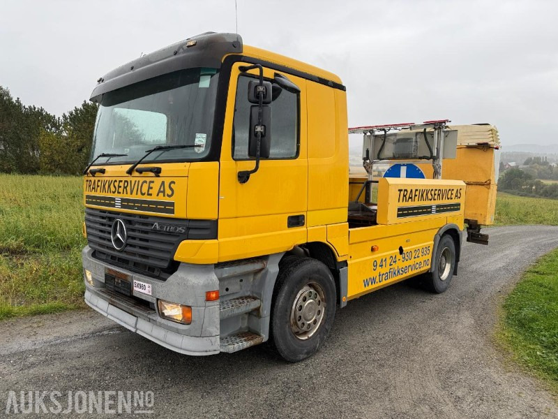 1998 Mercedes-Benz ACTROS Støtputebil 4x2 733764 KM - Municipal/ Special vehicle: picture 1 1998 Mercedes-Benz ACTROS Støtputebil 4x2 733764 KM - Municipal/ Special vehicle: picture 1