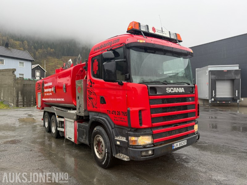 1999 Scania R124 Spyle/sugebil med Korp & Sönn påbygg - Municipal/ Special vehicle: picture 2 1999 Scania R124 Spyle/sugebil med Korp & Sönn påbygg - Municipal/ Special vehicle: picture 2