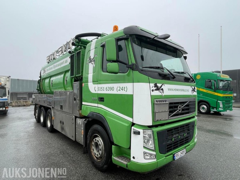 2010 VOLVO FH500 8X4 INTERCONSULT SS2343 BST3-17CR ADR SLAMSUGER MED HØYTRYKKSPYLER - 203576 KM. - Municipal/ Special vehicle: picture 2 2010 VOLVO FH500 8X4 INTERCONSULT SS2343 BST3-17CR ADR SLAMSUGER MED HØYTRYKKSPYLER - 203576 KM. - Municipal/ Special vehicle: picture 2