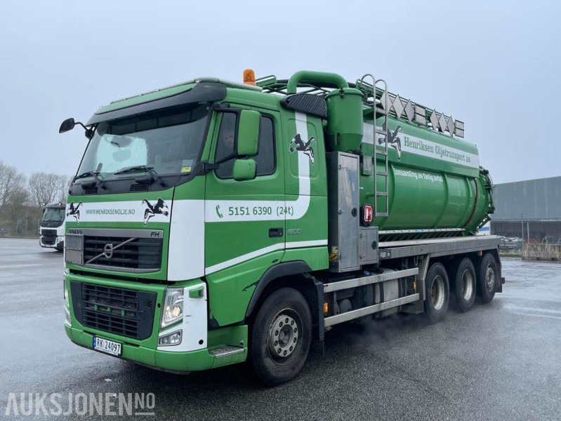 2010 VOLVO FH500 8X4 INTERCONSULT SS2343 BST3-17CR ADR SLAMSUGER MED HØYTRYKKSPYLER - 203576 KM. - Municipal/ Special vehicle: picture 1 2010 VOLVO FH500 8X4 INTERCONSULT SS2343 BST3-17CR ADR SLAMSUGER MED HØYTRYKKSPYLER - 203576 KM. - Municipal/ Special vehicle: picture 1