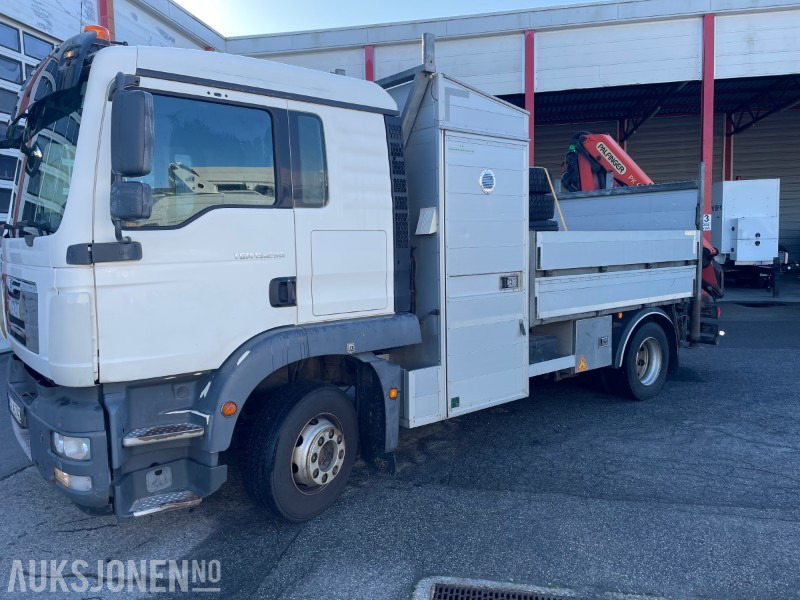 2013 MAN TGM 15.290 E- verkspåbygg med bakmontert kran og vinsj EU godkjent til 28.02.2026 110.980km - Municipal/ Special vehicle: picture 1 2013 MAN TGM 15.290 E- verkspåbygg med bakmontert kran og vinsj EU godkjent til 28.02.2026 110.980km - Municipal/ Special vehicle: picture 1