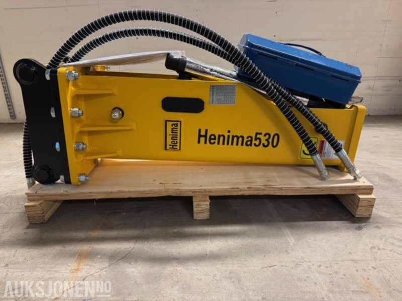 NY HENIMA PIGGHAMMER TIL 2,5-4,5 TONNS GRAVEMASKIN S40 - Hydraulic hammer: picture 1 NY HENIMA PIGGHAMMER TIL 2,5-4,5 TONNS GRAVEMASKIN S40 - Hydraulic hammer: picture 1