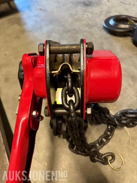NY kjettingtalje 9000kg - god kvalitet! - Construction equipment: picture 4 NY kjettingtalje 9000kg - god kvalitet! - Construction equipment: picture 4