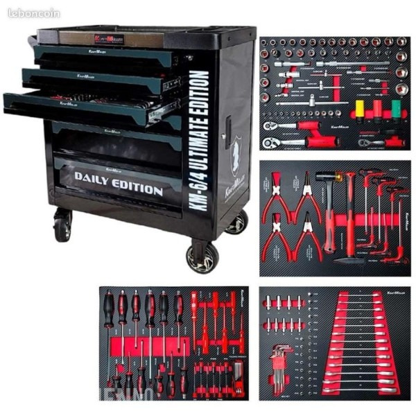 NYTT VERKTØYSKAP MED VERKTØY - GOD KVALITET - Construction equipment: picture 1 NYTT VERKTØYSKAP MED VERKTØY - GOD KVALITET - Construction equipment: picture 1