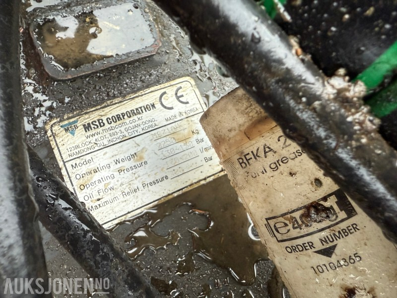 Hammer, MSB MS710H, S70 HK, Beka-Max sentralsmøring - Other machinery: picture 5 Hammer, MSB MS710H, S70 HK, Beka-Max sentralsmøring - Other machinery: picture 5