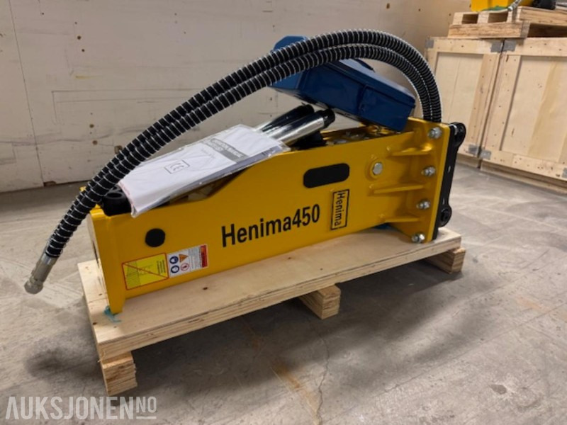 NY HENIMA 450 PIGGHAMMER TIL 1,2-3 TONNS GRAVEMASKIN S30 M/GARANTI - Other machinery: picture 3 NY HENIMA 450 PIGGHAMMER TIL 1,2-3 TONNS GRAVEMASKIN S30 M/GARANTI - Other machinery: picture 3