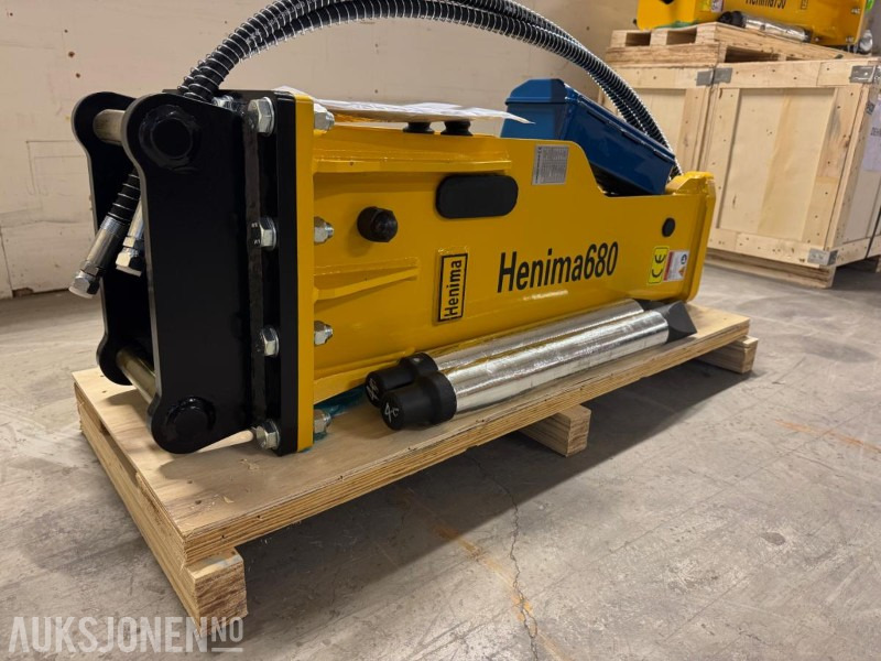 NY HENIMA PIGGHAMMER TIL 4-7 TONNS GRAVEMASKIN S40 M/GARANTI - Other machinery: picture 2 NY HENIMA PIGGHAMMER TIL 4-7 TONNS GRAVEMASKIN S40 M/GARANTI - Other machinery: picture 2