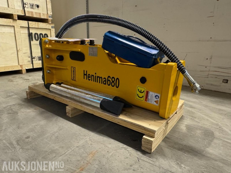 NY HENIMA PIGGHAMMER TIL 4-7 TONNS GRAVEMASKIN S40 M/GARANTI - Other machinery: picture 3 NY HENIMA PIGGHAMMER TIL 4-7 TONNS GRAVEMASKIN S40 M/GARANTI - Other machinery: picture 3