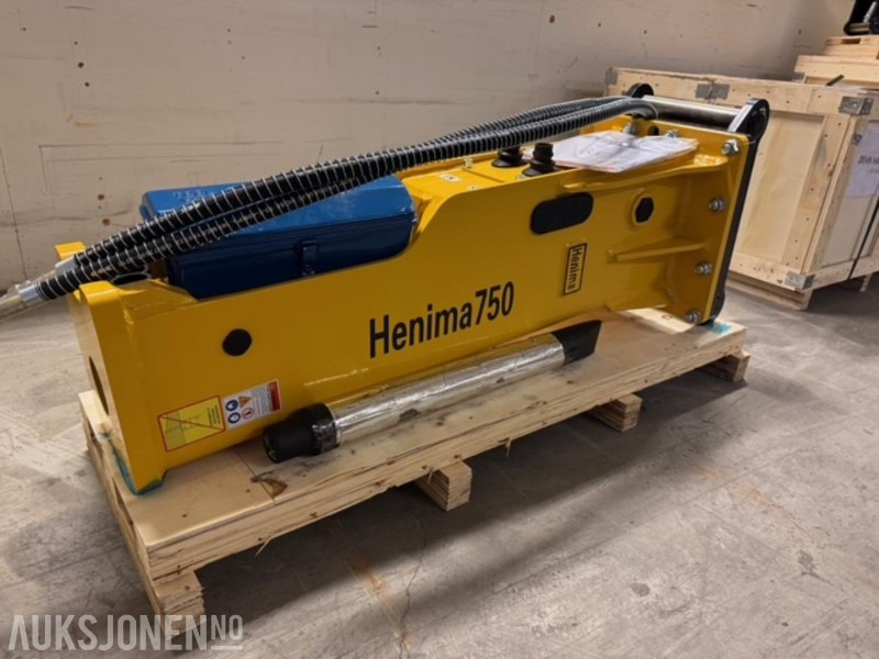 NY HENIMA PIGGHAMMER TIL 6-9 TONNS GRAVEMASKIN S50 M/GARANTI - Other machinery: picture 3 NY HENIMA PIGGHAMMER TIL 6-9 TONNS GRAVEMASKIN S50 M/GARANTI - Other machinery: picture 3