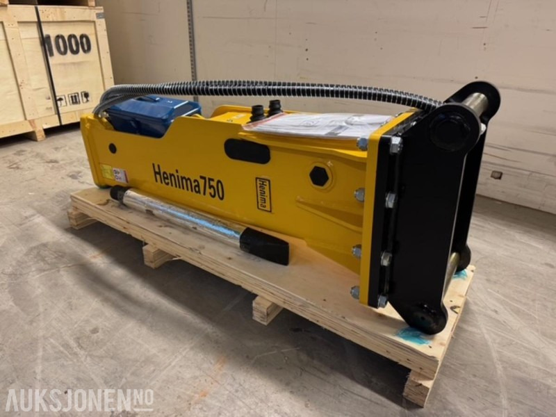 NY HENIMA PIGGHAMMER TIL 6-9 TONNS GRAVEMASKIN S50 M/GARANTI - Other machinery: picture 2 NY HENIMA PIGGHAMMER TIL 6-9 TONNS GRAVEMASKIN S50 M/GARANTI - Other machinery: picture 2