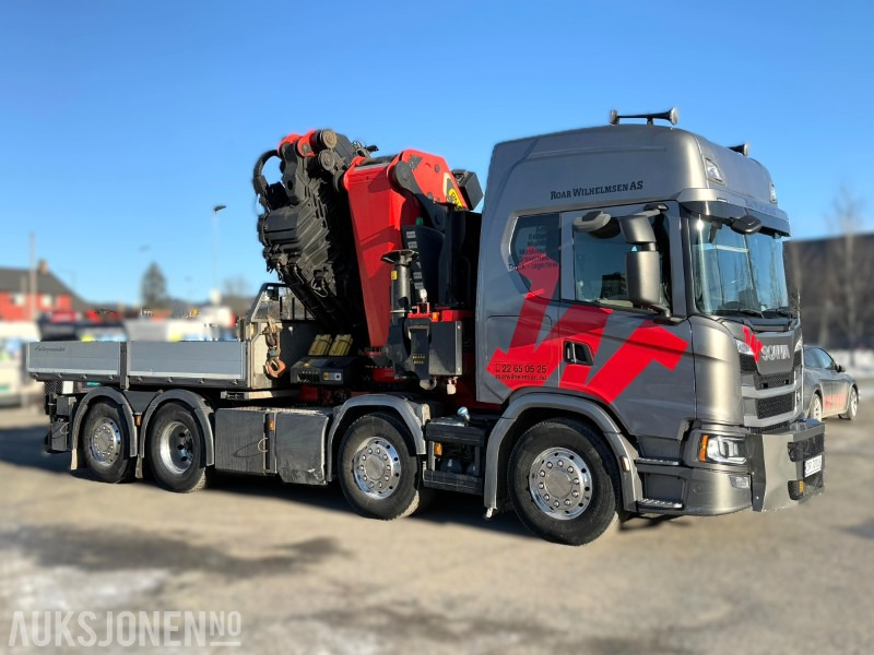 Scania R500 kranbil, Palfinger PK135002, 135 tm, Jibb, Vinsj, EU - Crane truck: picture 3 Scania R500 kranbil, Palfinger PK135002, 135 tm, Jibb, Vinsj, EU - Crane truck: picture 3