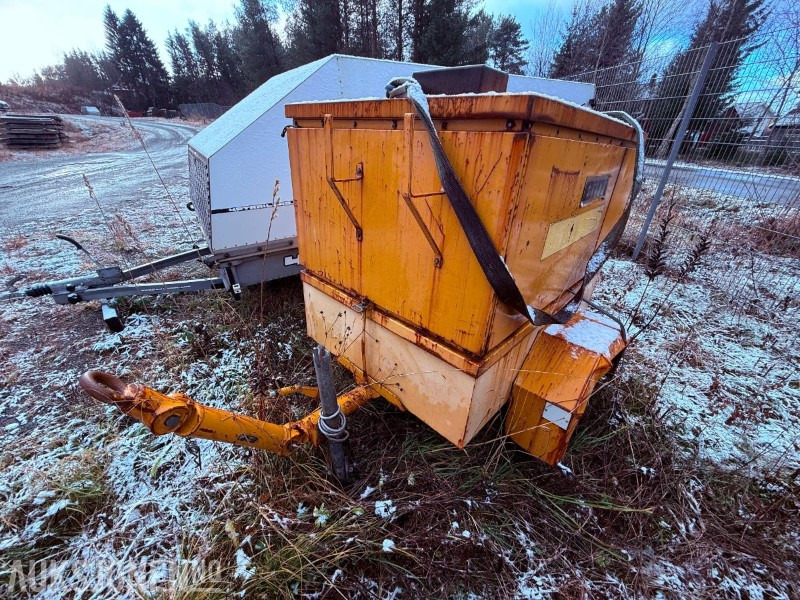 Tilhenger Kompressor O.MALMKVIST AB BINI 610 - Rep objekt - Construction equipment: picture 1 Tilhenger Kompressor O.MALMKVIST AB BINI 610 - Rep objekt - Construction equipment: picture 1