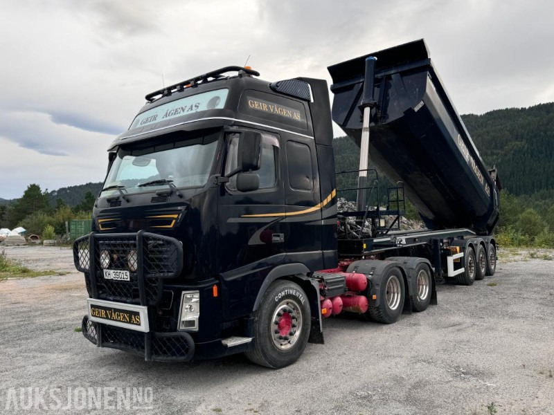 2006 Volvo FH-16 GLOBETROTTER - Med Carnehl tippsemi - 6x4 - Tipphydraulikk - Helluft - Nylig EU godkjent - Tractor unit: picture 1 2006 Volvo FH-16 GLOBETROTTER - Med Carnehl tippsemi - 6x4 - Tipphydraulikk - Helluft - Nylig EU godkjent - Tractor unit: picture 1