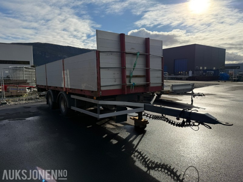 1997 Damm 2DBC20 - Egenvekt 3950kg - 2-akslet - Lastebilhenger - Nedleggbare karmer - Trailer: picture 3 1997 Damm 2DBC20 - Egenvekt 3950kg - 2-akslet - Lastebilhenger - Nedleggbare karmer - Trailer: picture 3