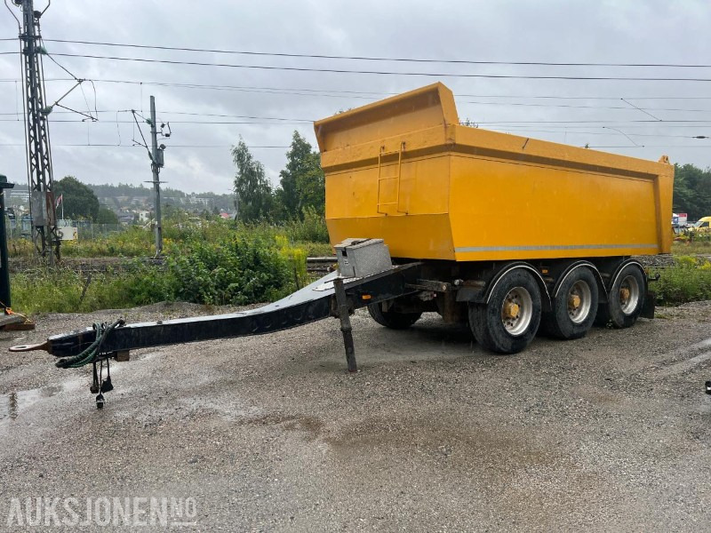 2005 Nor Slep 3-akslet dumperkjerre. - Trailer: picture 1 2005 Nor Slep 3-akslet dumperkjerre. - Trailer: picture 1