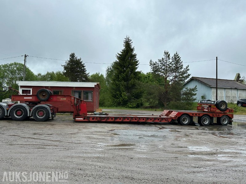 2009 Trail King TK154HED lavboy-henger - 4akslet maskinhenger med vse styring - Trailer: picture 2 2009 Trail King TK154HED lavboy-henger - 4akslet maskinhenger med vse styring - Trailer: picture 2