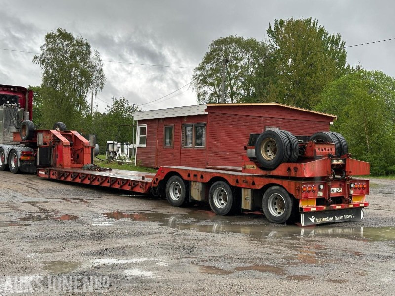 2009 Trail King TK154HED lavboy-henger - 4akslet maskinhenger med vse styring - Trailer: picture 3 2009 Trail King TK154HED lavboy-henger - 4akslet maskinhenger med vse styring - Trailer: picture 3