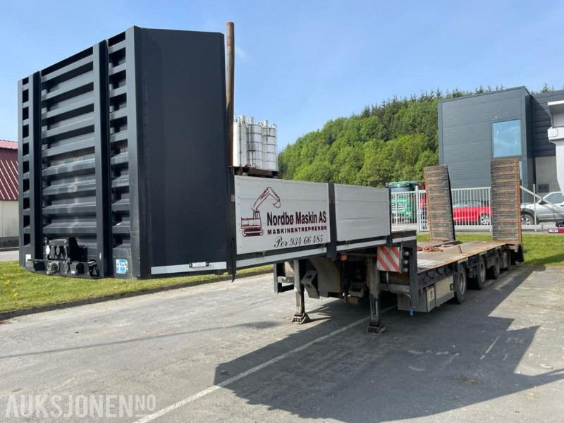 2012 FERRO-TRAILER MASKINTRALLE - 4 AKSLET - MED HYD.BREDDING - UTTREKK - HYD.KJØREBROER - TILLATT TOTALVEKT: 66000 KG. - Trailer: picture 1 2012 FERRO-TRAILER MASKINTRALLE - 4 AKSLET - MED HYD.BREDDING - UTTREKK - HYD.KJØREBROER - TILLATT TOTALVEKT: 66000 KG. - Trailer: picture 1