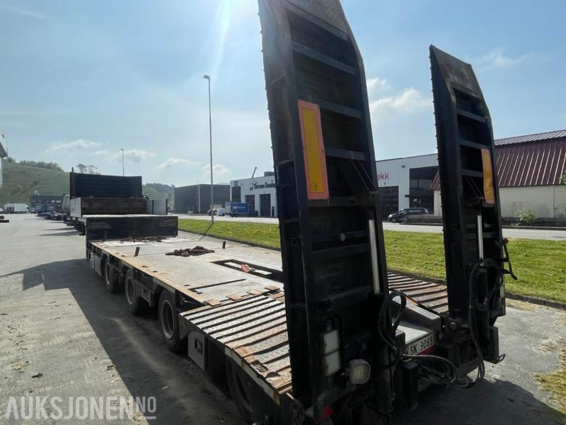 2012 FERRO-TRAILER MASKINTRALLE - 4 AKSLET - MED HYD.BREDDING - UTTREKK - HYD.KJØREBROER - TILLATT TOTALVEKT: 66000 KG. - Trailer: picture 5 2012 FERRO-TRAILER MASKINTRALLE - 4 AKSLET - MED HYD.BREDDING - UTTREKK - HYD.KJØREBROER - TILLATT TOTALVEKT: 66000 KG. - Trailer: picture 5