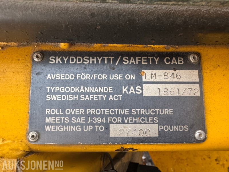 Wheel loader Volvo LM846 hjullaster: picture 28 Wheel loader Volvo LM846 hjullaster: picture 28