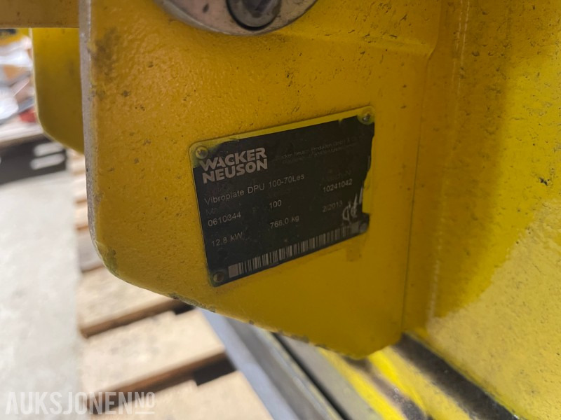 Wacker Neuson DPU 100-70Les - Construction equipment: picture 5 Wacker Neuson DPU 100-70Les - Construction equipment: picture 5