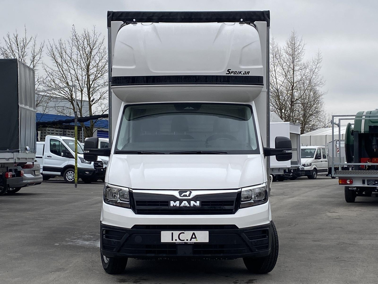 New Curtain side van MAN TGE 3.180 L4 2.0 TDI | PRITSCHE PLANE + SCHLAFKABINE: picture 8 New Curtain side van MAN TGE 3.180 L4 2.0 TDI | PRITSCHE PLANE + SCHLAFKABINE: picture 8