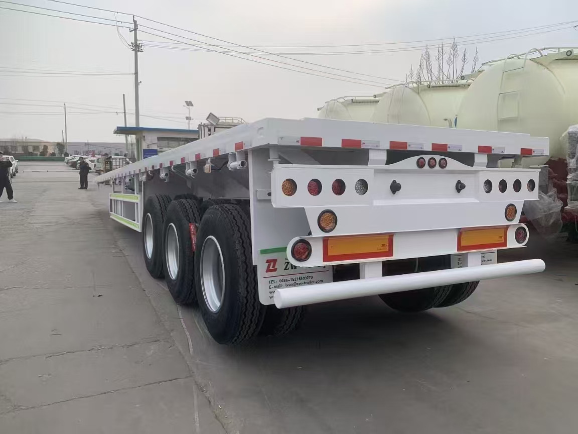 New Low loader semi-trailer ZHICHENG SEMI FLAT BED LOW BED IN VARIOUS AND SIZE ( USED OR NEW CONDITION): picture 30