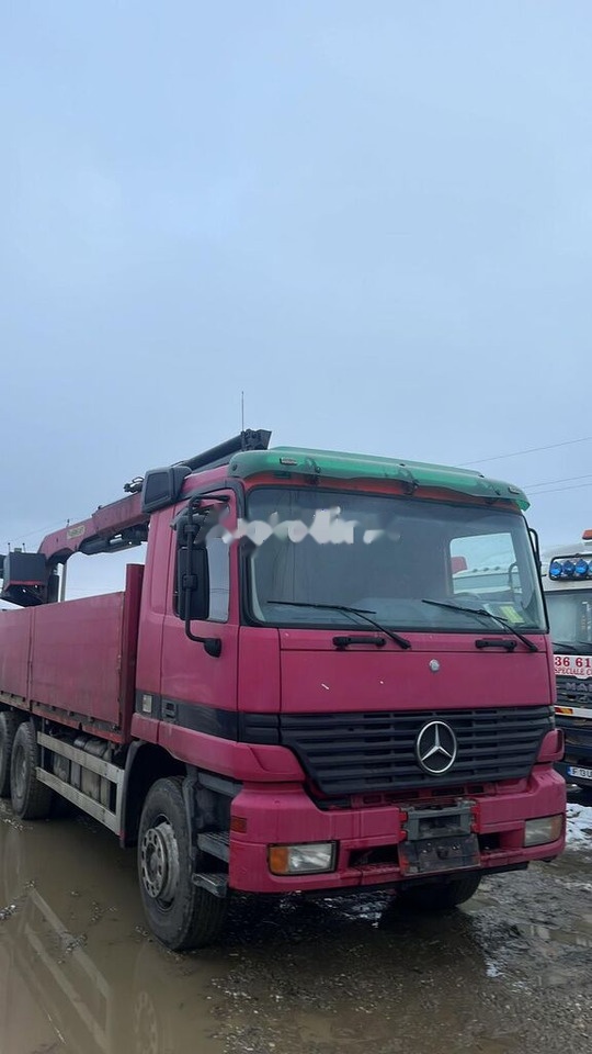 Mercedes-Benz Actros MP1 - Dropside/ Flatbed truck, Crane truck: picture 3 Mercedes-Benz Actros MP1 - Dropside/ Flatbed truck, Crane truck: picture 3