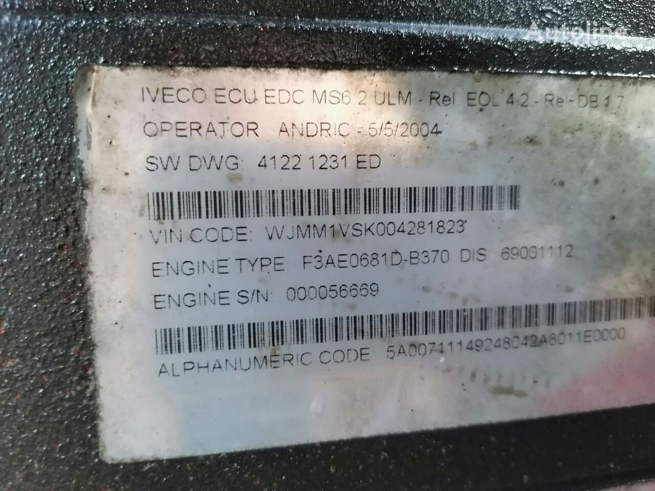 IVECO Cursor 10 F3AE0681D-B370 IVECO EuroStar, EuroTech, Stralis - Engine for Truck: picture 5 IVECO Cursor 10 F3AE0681D-B370 IVECO EuroStar, EuroTech, Stralis - Engine for Truck: picture 5