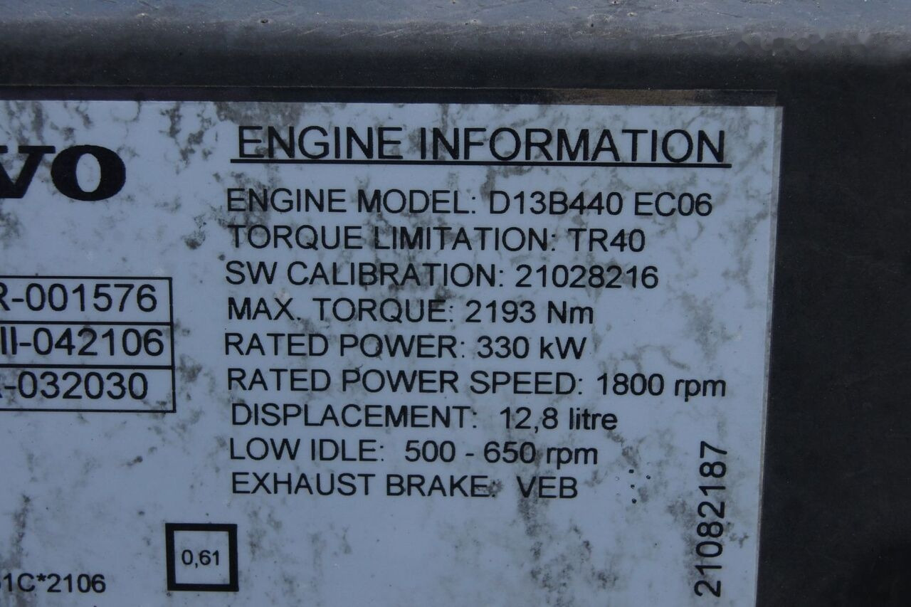 Volvo D13B 440 E4 EGR Volvo FH 13 - Engine for Truck: picture 4 Volvo D13B 440 E4 EGR Volvo FH 13 - Engine for Truck: picture 4