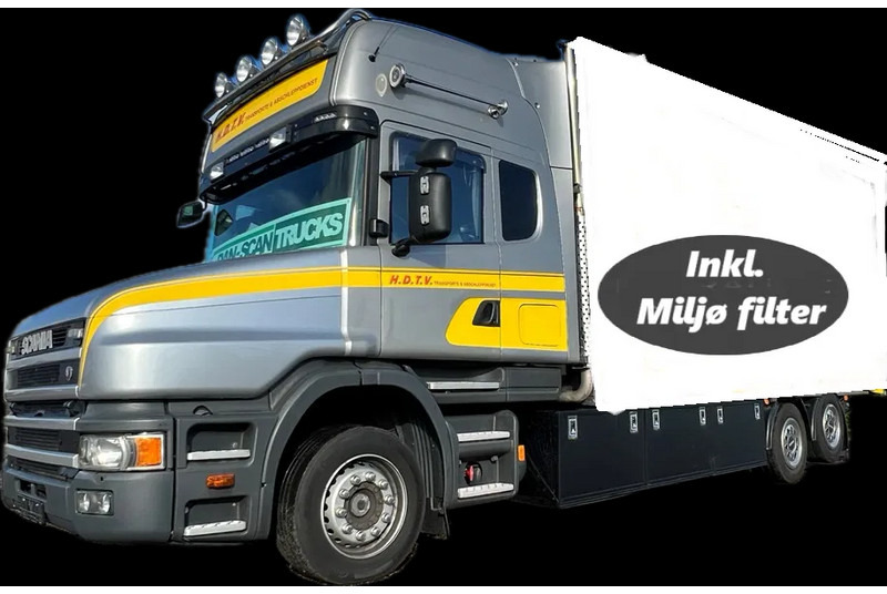 Scania T124-420 Chassi No Box. Exaust Miljø filter. - Cab chassis truck: picture 1 Scania T124-420 Chassi No Box. Exaust Miljø filter. - Cab chassis truck: picture 1