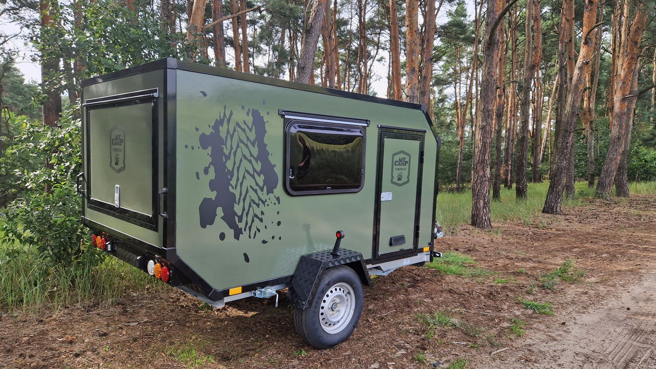 Przyczepa Off-ROAD Wyprawowa kemingowa terenowa Everest MT-CAMP Olive - Car trailer: picture 2 Przyczepa Off-ROAD Wyprawowa kemingowa terenowa Everest MT-CAMP Olive - Car trailer: picture 2