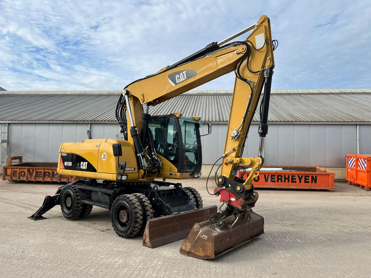 Caterpillar M318D - Wheel excavator: picture 1 Caterpillar M318D - Wheel excavator: picture 1