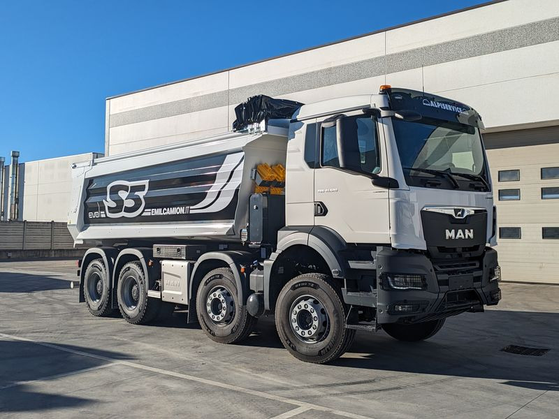 CAMION RIBALTABILE 4 ASSI 520 hp VASCA S5 NUOVO MAN TGS 41.520 8x4 BB CH - Tipper: picture 2 CAMION RIBALTABILE 4 ASSI 520 hp VASCA S5 NUOVO MAN TGS 41.520 8x4 BB CH - Tipper: picture 2