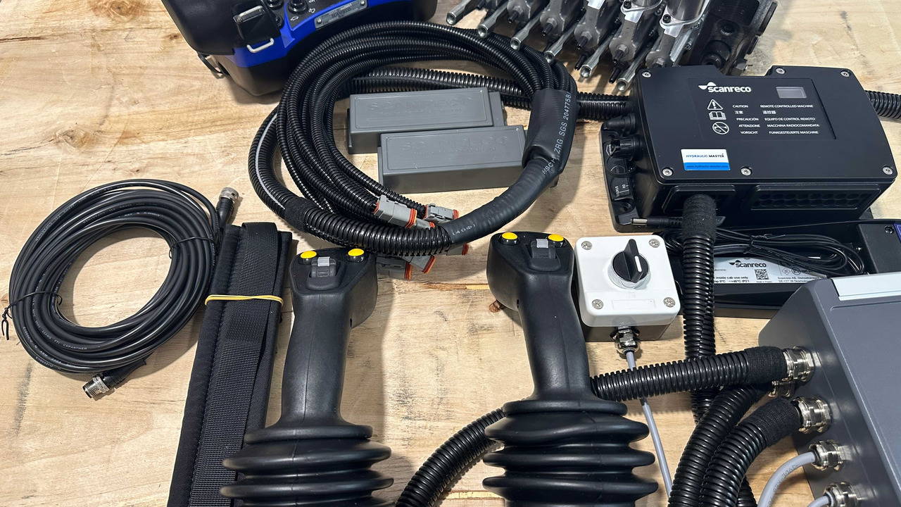 Leasing of Control Set Radio Remote Scanreco RC400 and JP Joysticks PWM for Nordhydraulic, Kubota, Parker Control Set Radio Remote Scanreco RC400 and JP Joysticks PWM for Nordhydraulic, Kubota, Parker: picture 17