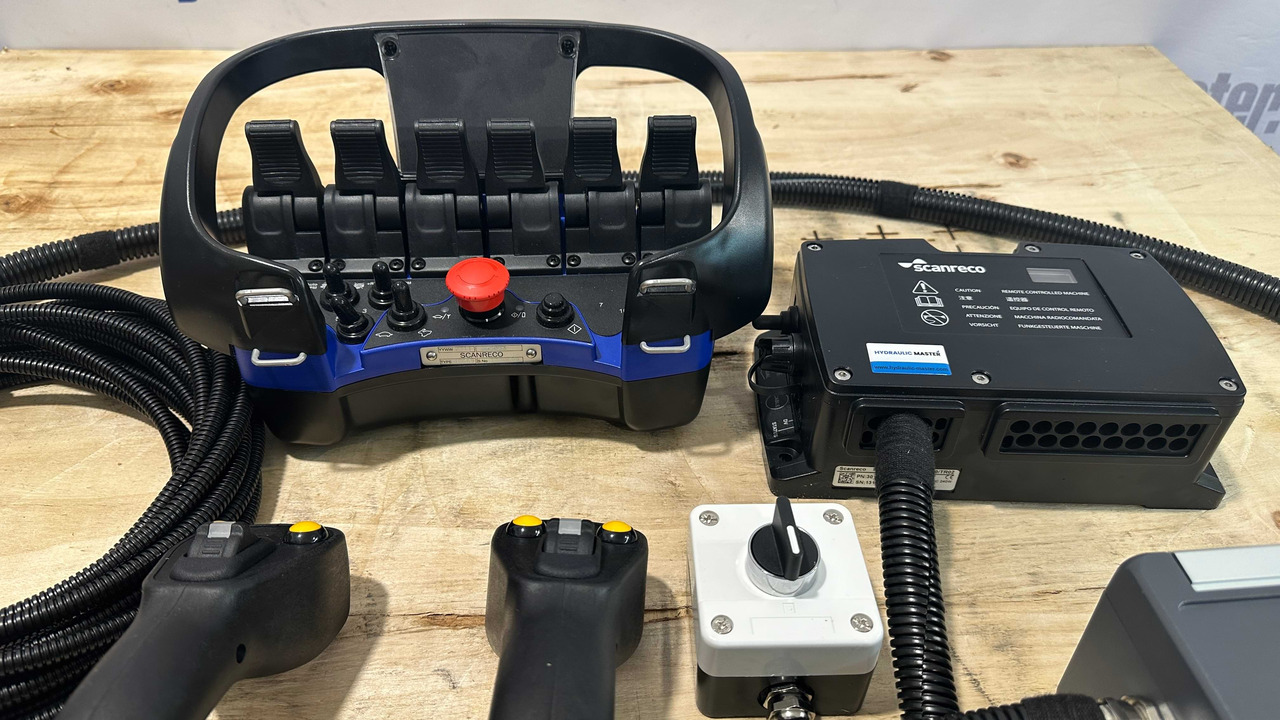 Leasing of Control Set Radio Remote Scanreco RC400 and JP Joysticks PWM for Nordhydraulic, Kubota, Parker Control Set Radio Remote Scanreco RC400 and JP Joysticks PWM for Nordhydraulic, Kubota, Parker: picture 12