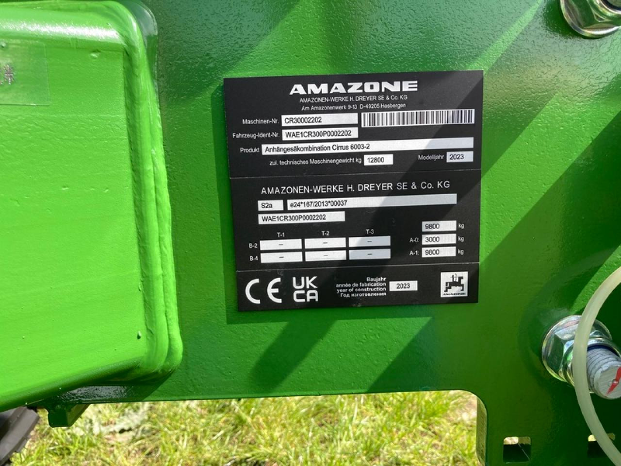 Amazone CIRRIUS 6003AKTION - Combine seed drill: picture 5 Amazone CIRRIUS 6003AKTION - Combine seed drill: picture 5