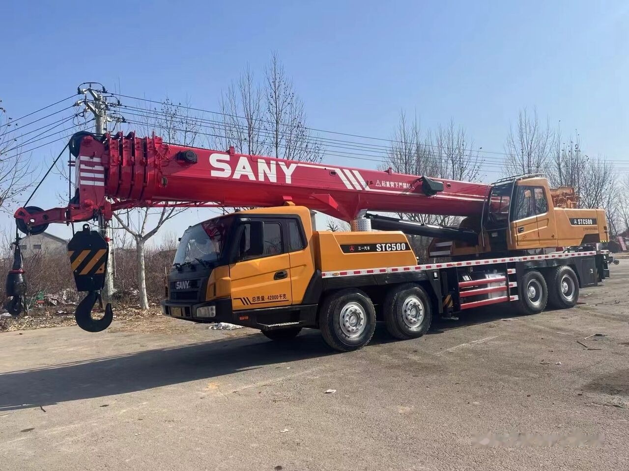 Sany Used Sany STC500 Mobile Crane 50 Ton 100 Ton Capacities Truck Mo - Mobile crane: picture 1 Sany Used Sany STC500 Mobile Crane 50 Ton 100 Ton Capacities Truck Mo - Mobile crane: picture 1
