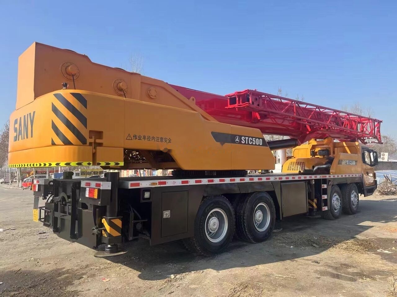 Sany Used Sany STC500 Mobile Crane 50 Ton 100 Ton Capacities Truck Mo - Mobile crane: picture 4 Sany Used Sany STC500 Mobile Crane 50 Ton 100 Ton Capacities Truck Mo - Mobile crane: picture 4