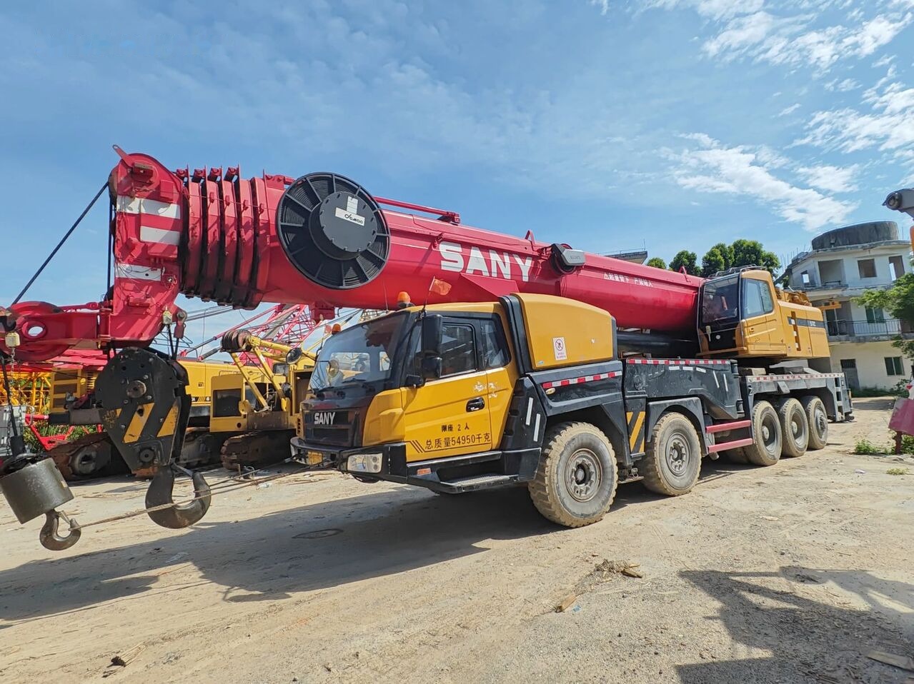 Sany used truck crane STC1600 STC500 STC800 STC1000 50 75 80 100 110 - Mobile crane: picture 2 Sany used truck crane STC1600 STC500 STC800 STC1000 50 75 80 100 110 - Mobile crane: picture 2