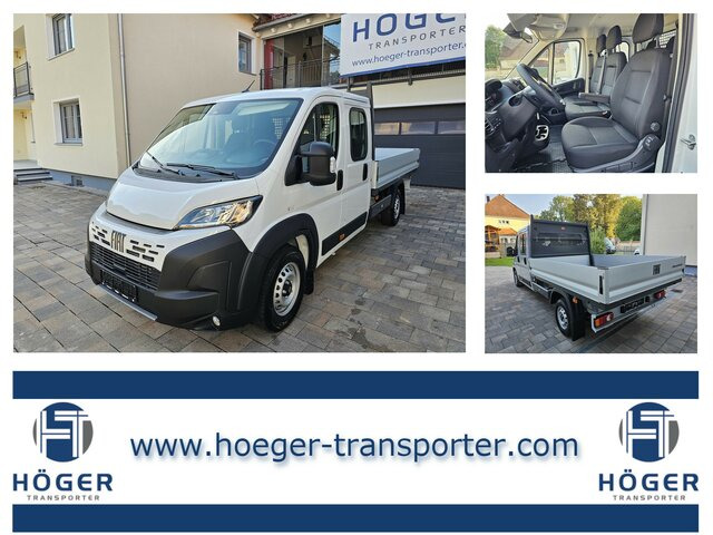 FIAT Ducato 140 DOKA Pritsche 2,9 Meter Klima DAB... - Flatbed van, Combi van: picture 1 FIAT Ducato 140 DOKA Pritsche 2,9 Meter Klima DAB... - Flatbed van, Combi van: picture 1