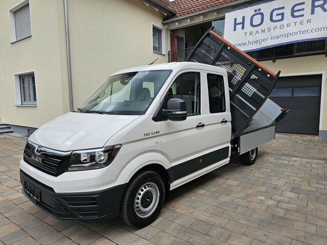 New Truck MAN TGE 3.140 Doka L3 Dreiseitenkipper Facelift...: picture 38
