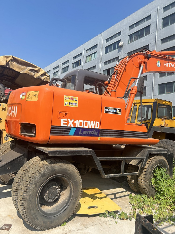 HITACHI Hitachi EX100WD wheel excavator - Wheel excavator: picture 5 HITACHI Hitachi EX100WD wheel excavator - Wheel excavator: picture 5