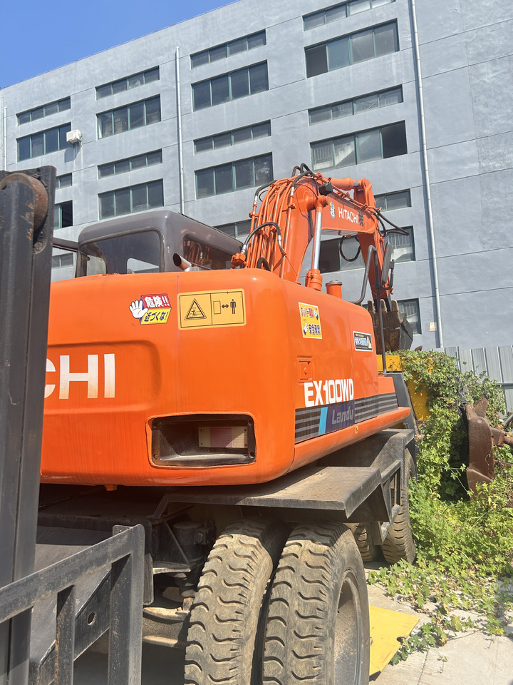 HITACHI Hitachi EX100WD wheel excavator - Wheel excavator: picture 5 HITACHI Hitachi EX100WD wheel excavator - Wheel excavator: picture 5