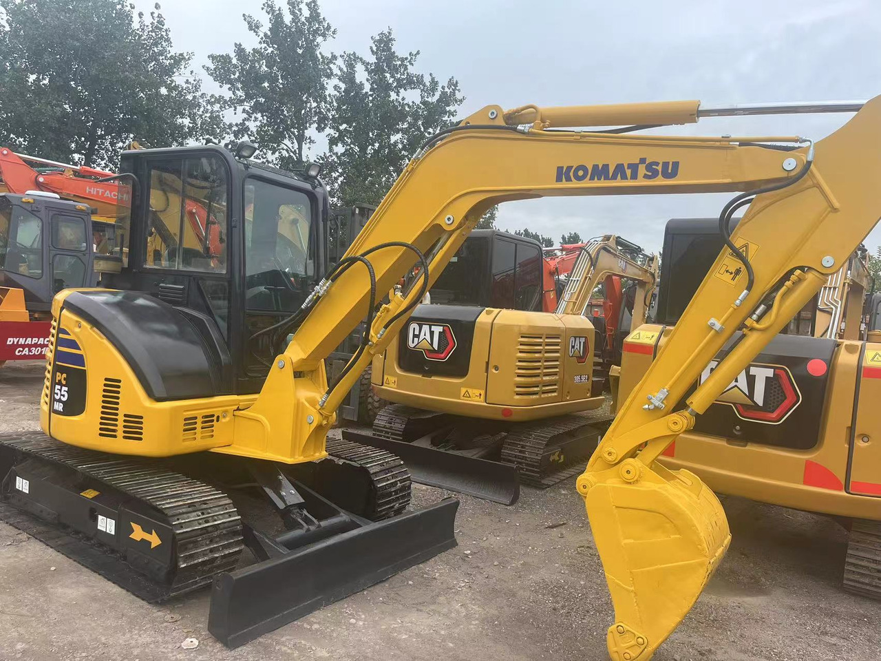 Komatsu PC55 - Mini excavator: picture 5 Komatsu PC55 - Mini excavator: picture 5